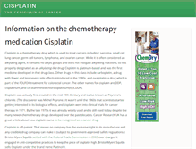 Tablet Screenshot of cisplatin.org